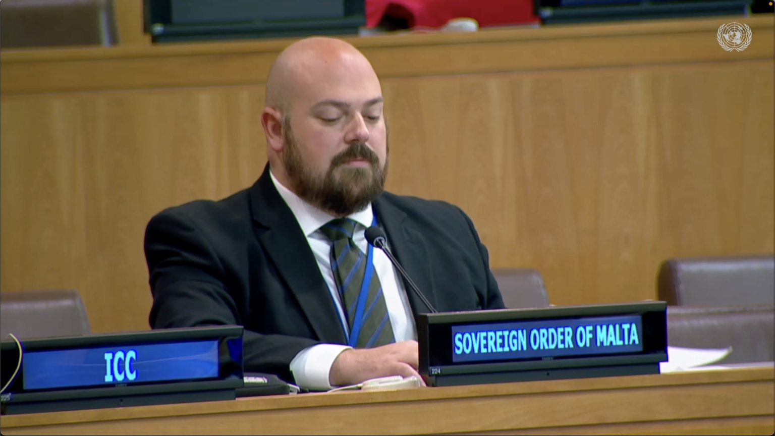 Mr. Zachary N. Muñoz Delivered a Statement to the High Commissioner for